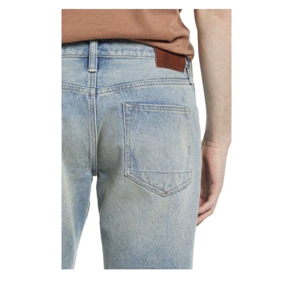 AllSaints Switch Ripped Damaged Cutoff Denim Shorts‎ Size 30 - Picture 2 of 9